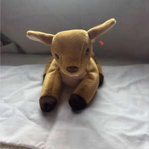 Ty Beanie Babies - Whisper Deer NO HANG TAG